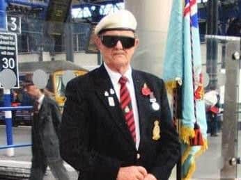Dave Yeomans, 80, is set to join a march of Blind Veterans at the Cenotaph on Remembrance Sunday (November 13)