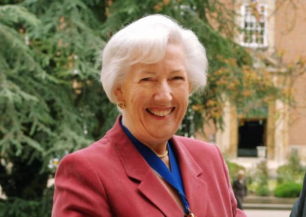 Margaret Johnson, pictured as chairman in 2005