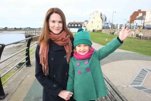 Rachael Attwood, managing director of the Great British Baby Company, with three-year-old daughter Camille
