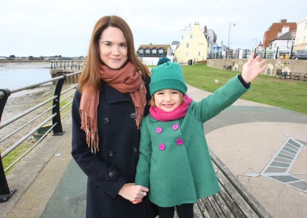 Rachael Attwood, managing director of the Great British Baby Company, with three-year-old daughter Camille