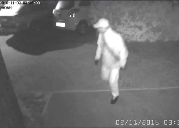 CCTV image of man seen near the scene of BMW theft SUS-160811-150221001