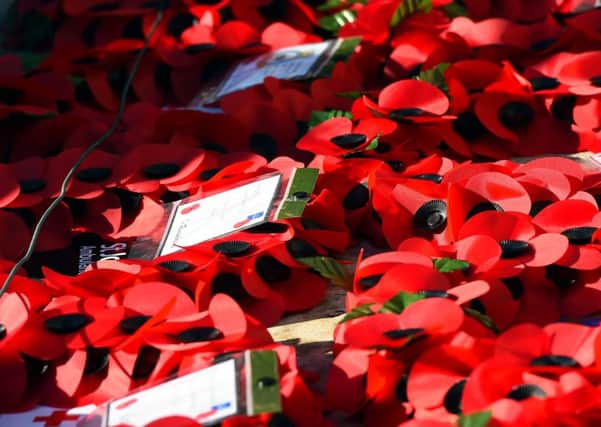 Remembrance Sunday. Picture : Liz Pearce