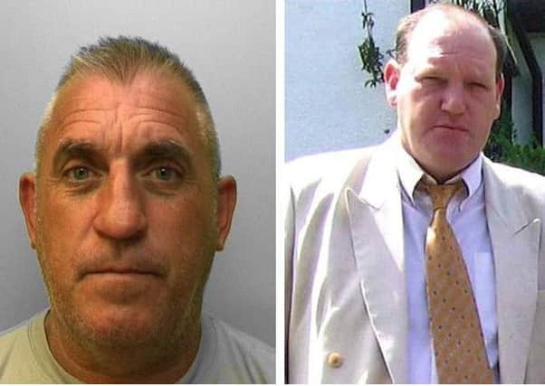 Knight (left) pleaded guilty to the murder on Friday at Hove Crown Court
