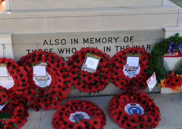 Worthing's war memorial. Picture by Stephen Goodger