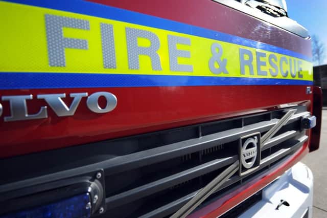 Firefighters attended the fire at an Eastbourne home