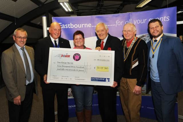 Airbourne cheque presentation to charities in Eastbourne (Photo by Jon Rigby) SUS-161011-102724008