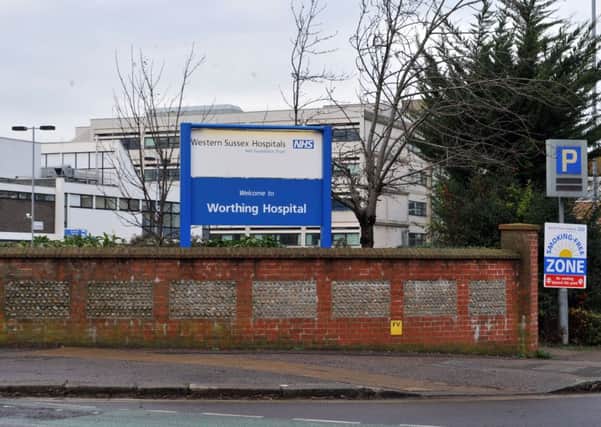 Worthing Hospital remains very busy