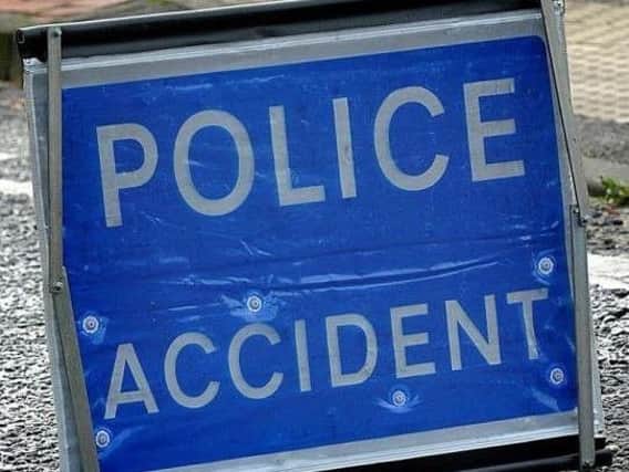 A three car collision has caused delays on the A27
