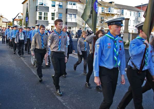 Remembrance Day in Bognor Regis. Pictures by Neil Cooper