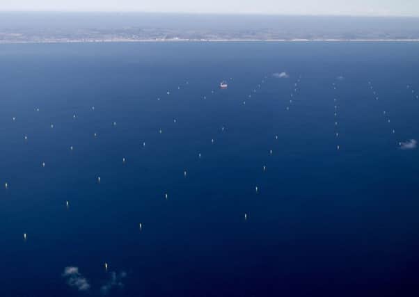 Construction of the wind farm continues Picture: E.ON