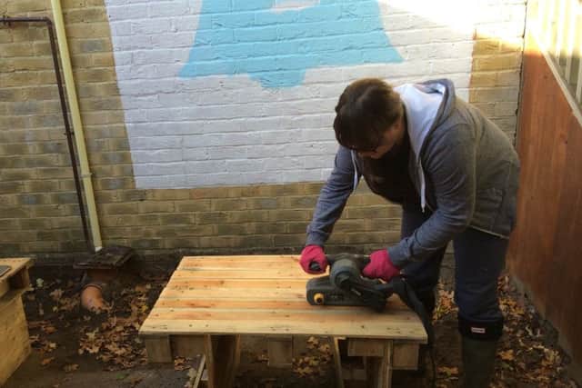 Getting to grips with power tools to make the kitchen
