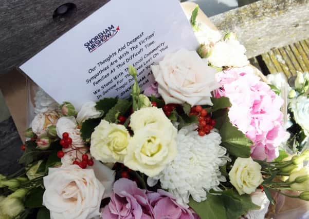Shoreham airshow disaster first anniversary memorial event