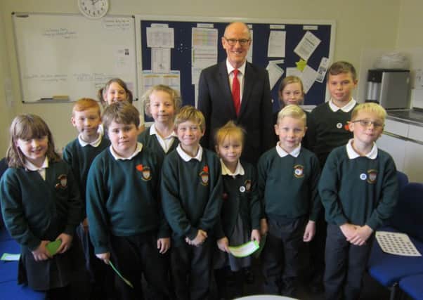 MP Nick Gibb visited Yapton CE Primary School as part of UK Parliament Week.