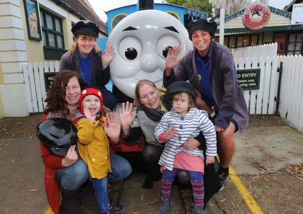 Thomas the Tank engine and friends at Drusillas (Photo by Jon Rigby) SUS-161116-121718008