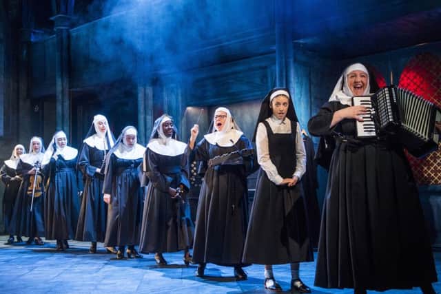 A scene from Sister Act @ Leicester Curve. Directed and Choreographed by Craig Revel Horwood. Â©Tristram Kenton