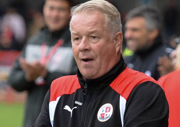 Crawley Town boss Dermot Drummy. Picture by Phil Westlake SUS-160811-143910001