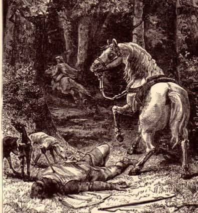 The mysterious death of William Rufus while out hunting