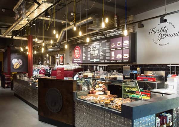 Costa coffee, cakes and paninis will be on offer to hospital visitors