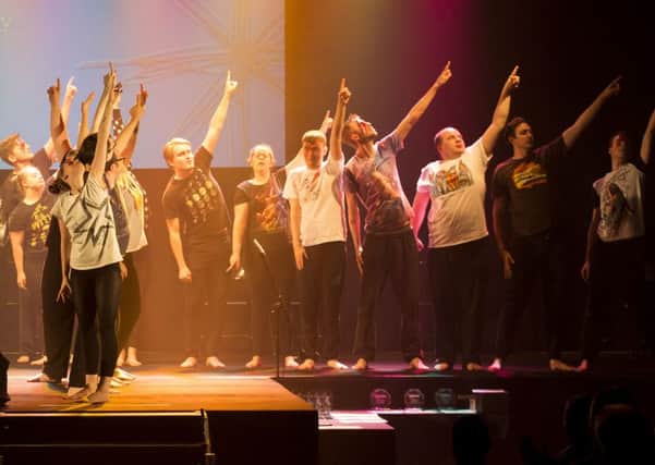On the rise. Theatre Inc. have won a national award