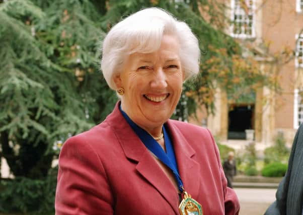 Margaret Johnson, former WSCC chairman