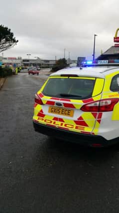 A retail park has been forced to close today after damage caused by Storm Angus SUS-161120-094233001
