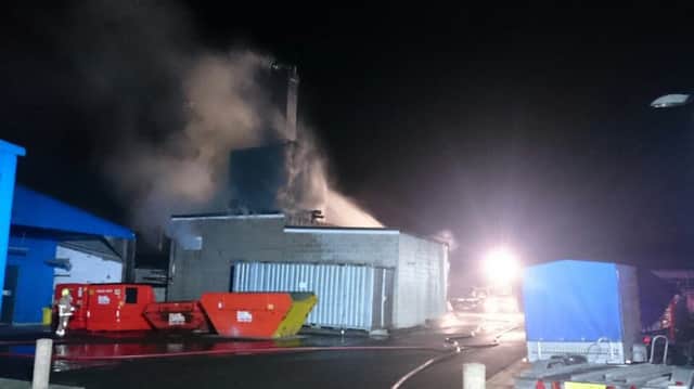 Fire at furniture factory in Southbourne in the early hours of Saturday which was attended by 20 firefighters from Cosham, Southsea, Havant and Emsworth. PPP-161120-153718001