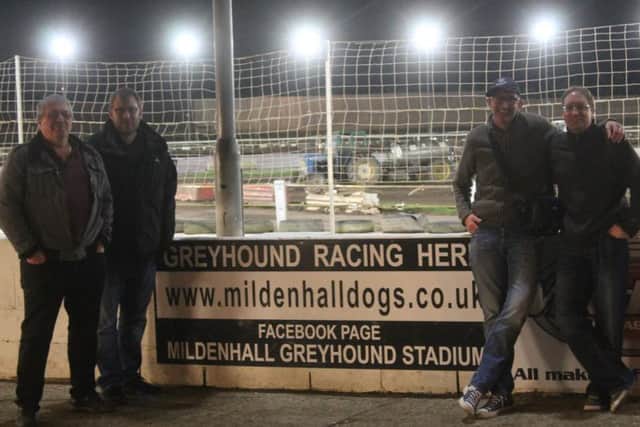The lads at Mildenhall Dogs