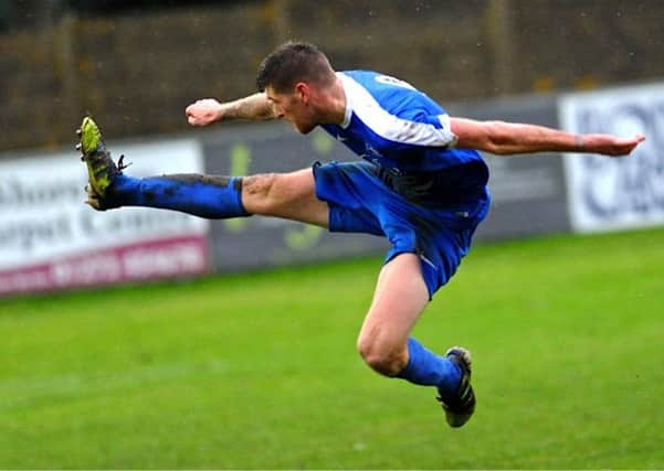 Rob O'Toole hit a hat-trick as five-star Mullets romped to victory on Saturday. Picture: Stephen Goodger