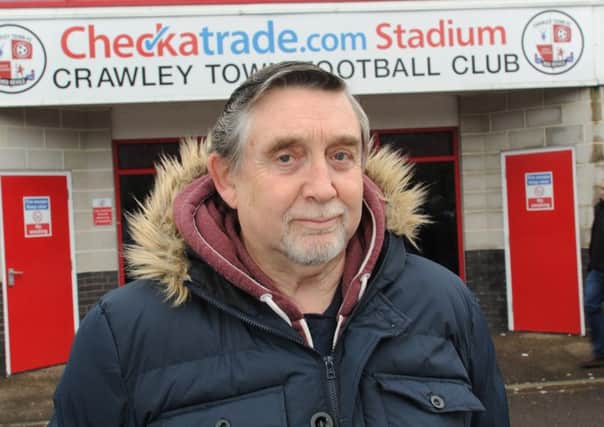 Crawley Town fan and columnist Geoff Thornton SUS-150216-151358002