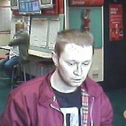 Man wanted in connection with Ladbrokes robbery SUS-161121-135810001