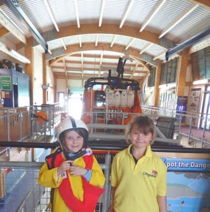 Year 4 pupils from the Tower School, Upper Beeding, visit Shoreham's RNLI. Picture: The Towers SUS-161121-160721001