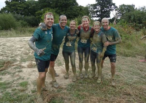 Richard, Stuart, Alexandra, Nicola, Lizzie and Ben made up the team Minnas Muddy Marshes