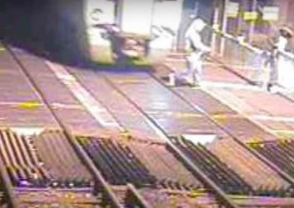 The British Transport Police have released CCTV footage showing the moment before Tommy Ramshaw was hit by a train at the level crossing in Shoreham