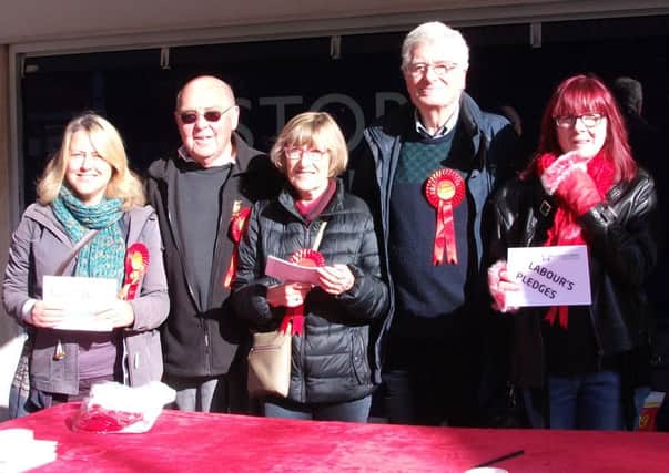 Members of the Mid Sussex Labour Party will be campaigning to 'stand up' for the health service