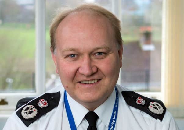 Chief constable at Sussex Police Giles  York