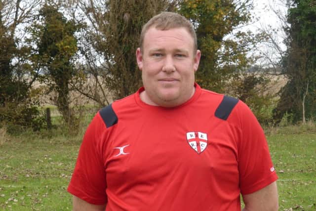 Chris Edwards kicked Rye Rugby Club's only points in the 38-3 defeat away to Newick.