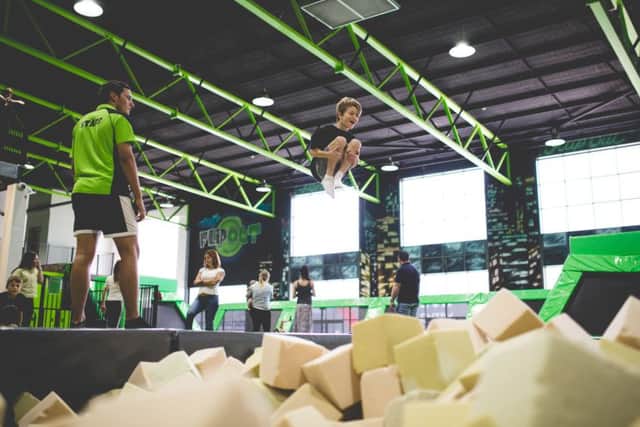 Trampolines and foam pits are just some of the attractions