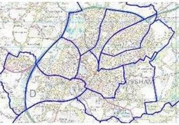 Horsham district ward boundaries