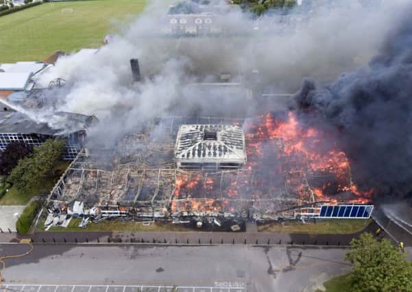 The Academy Selsey is to be rebuilt following the huge fire in August this year