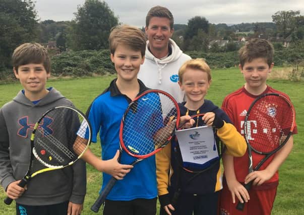 Midhurst's talented tennis youngsters