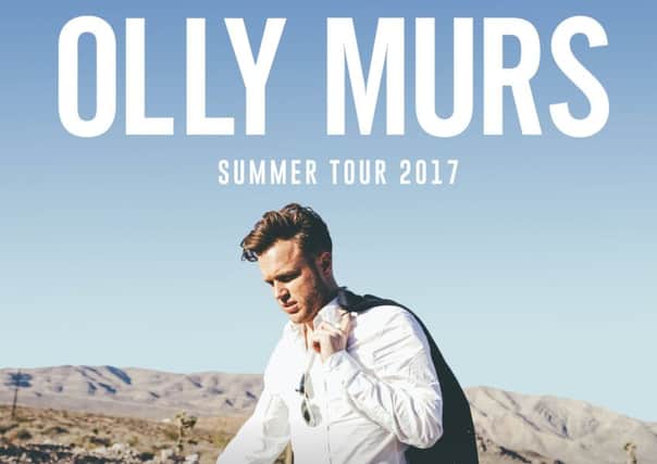 Olly Murs coming to Hove