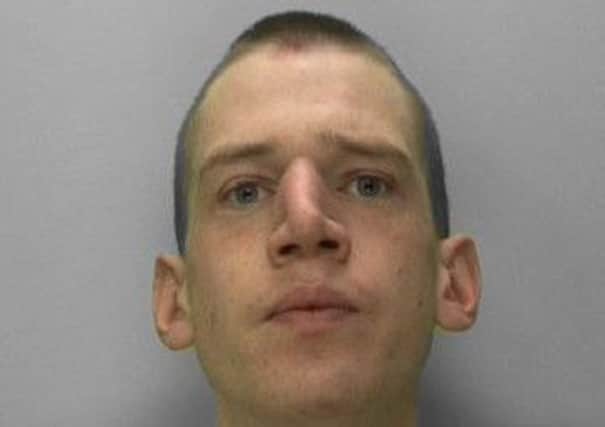 Joseph Heavey is wanted on recall to prison. Photo courtesy of Sussex Police SUS-161129-112359001
