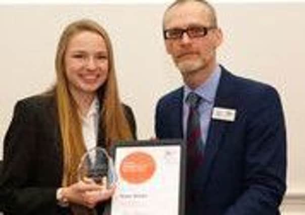 Katie Banks wins Young Geographer of the Year 2016 SUS-161129-130732001