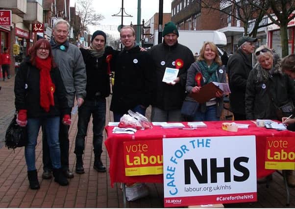 Campaigners fought the cold weather on Saturday (November 26) to fight for the future of the health service