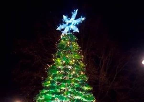 The Christmas tree lights will be officially switched on at 4.30pm on Thursday, December 1. Picture: West Sussex County Council