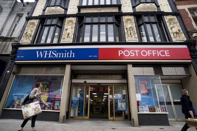 The Terminus Road branch of the Post Office is due to be located at WH Smith from February next year