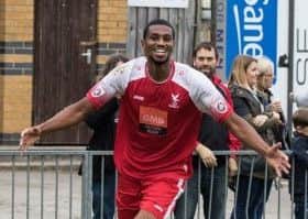Danny Mills got the only goal as Whitehawk progressed past St Albans City in an FA Trophy replay last night. Picture: David Hunt