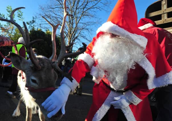 6/12/14- Bexhill Old Town Christmas Festival and the arrival of Santa. SUS-140612-181029001