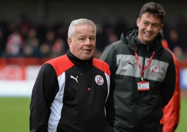 Crawley Town boss Dermot Drummy. Picture by Phil Westlake SUS-160811-144027001