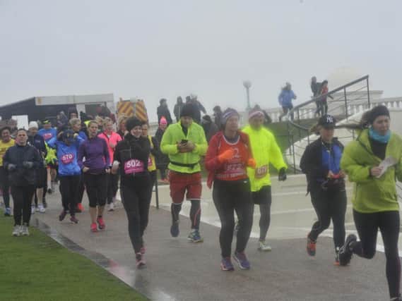 Runners set off in the 2016 Poppy Half Marathon last month.